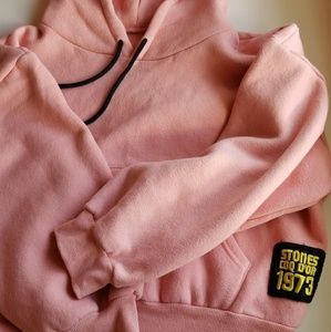 Pink hoodie